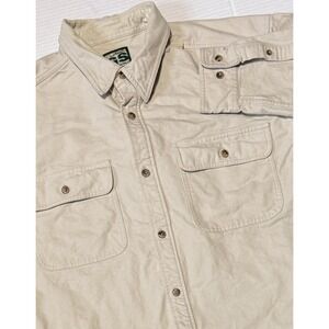 GANDER MOUNTAIN GS Guide Series - Mens Chamois Flannel Field Hunting Shirt - XLT